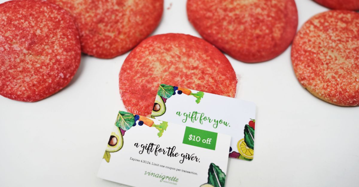 Win a 100 Vinaigrette Gift Card! Vinaigrette Salad Kitchen